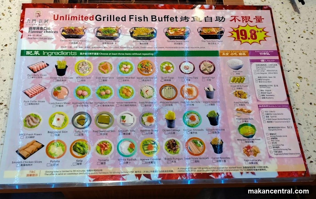 Unlimited Grilled Fish Buffet