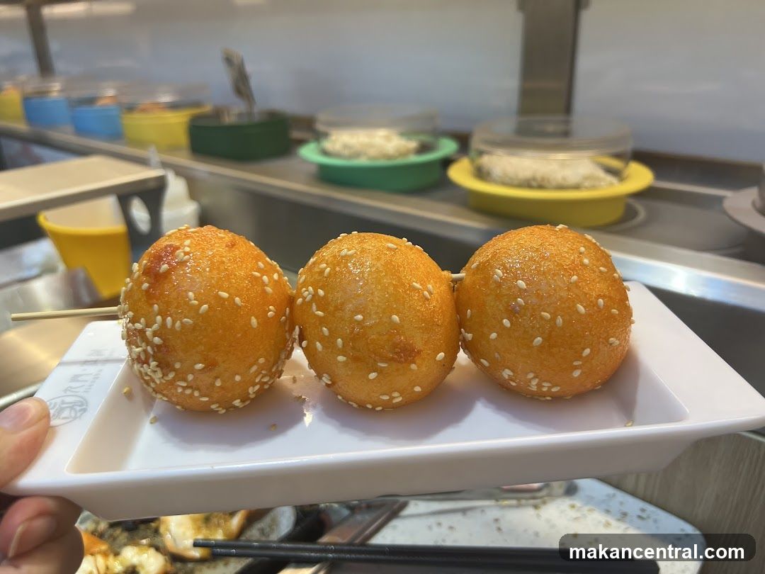 Food Display in Restaurant Interior