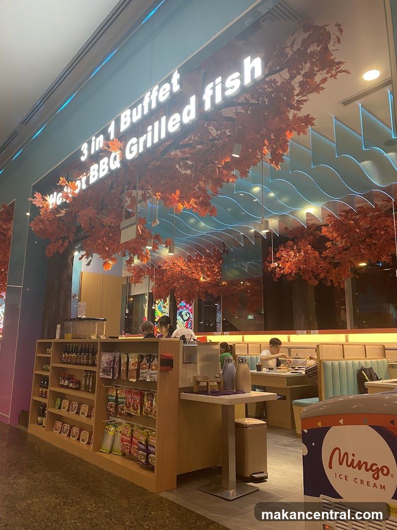 Restaurant Interior with Decorative Elements