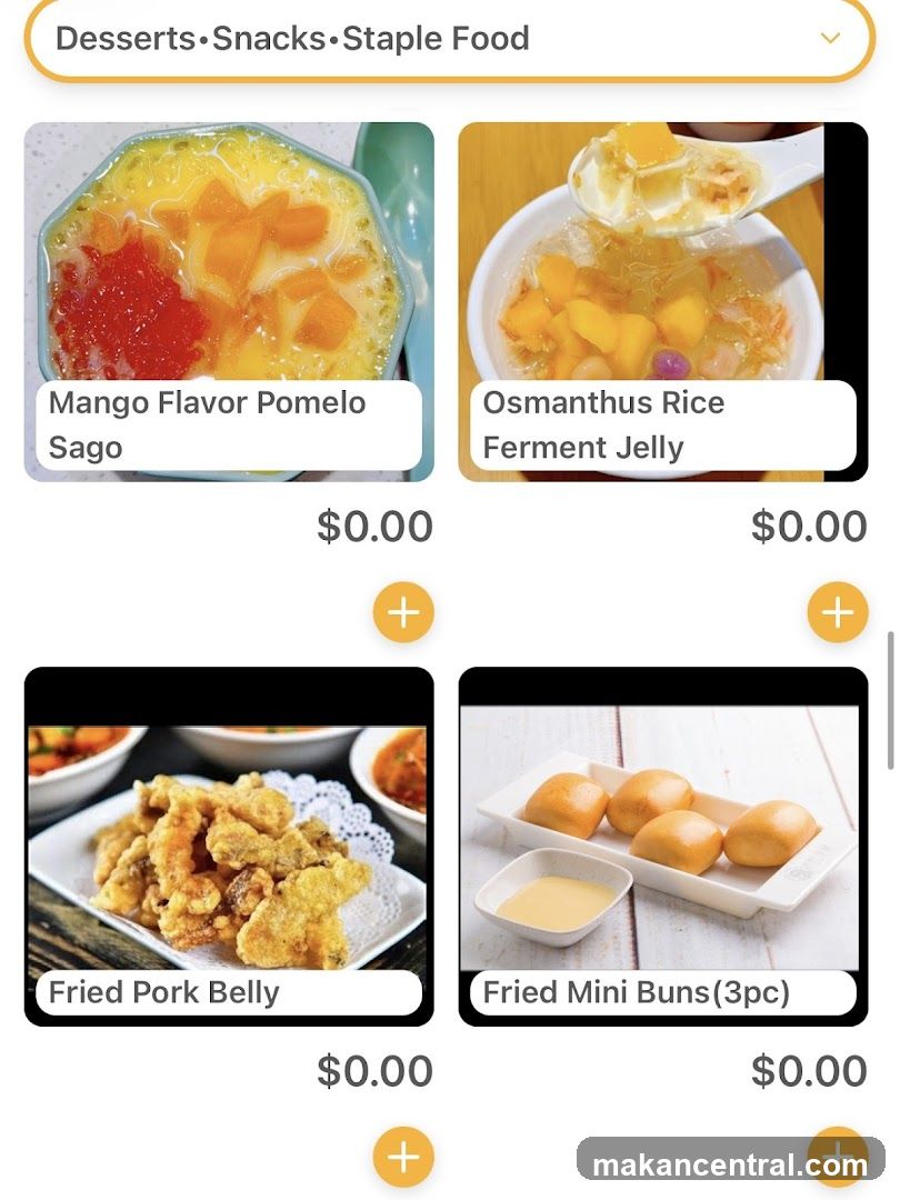 Desserts • Snacks • Staple Food
