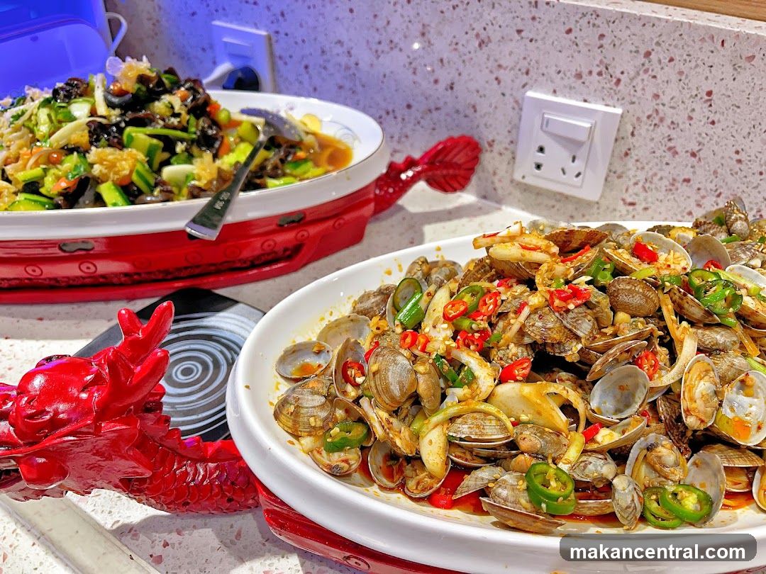 Food Display on Counter