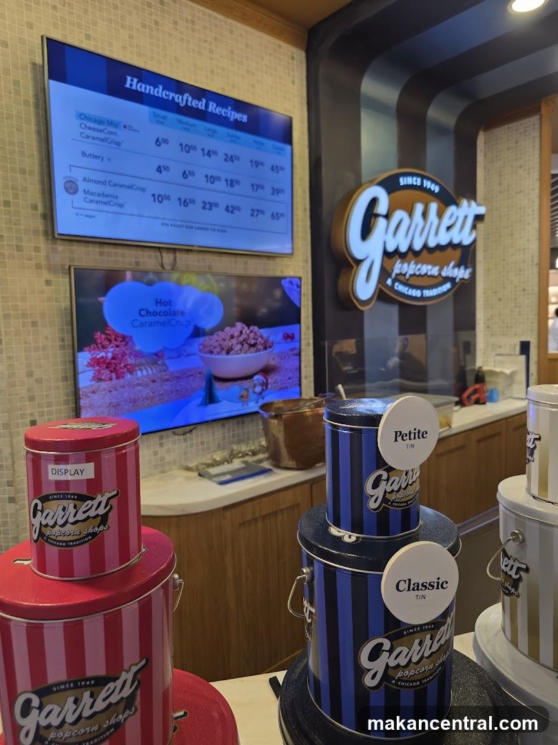 Garrett Popcorn Shops Interior Display