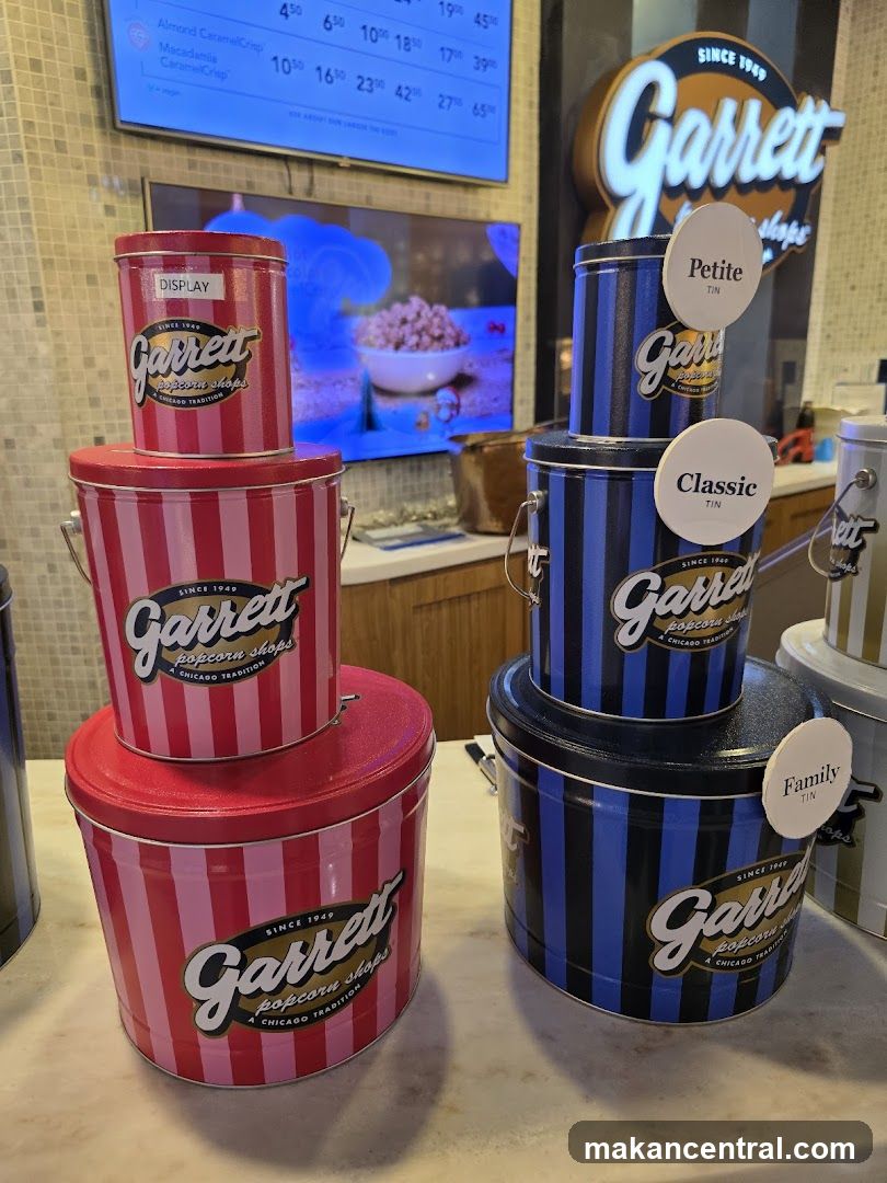 Garrett Popcorn Shops Display