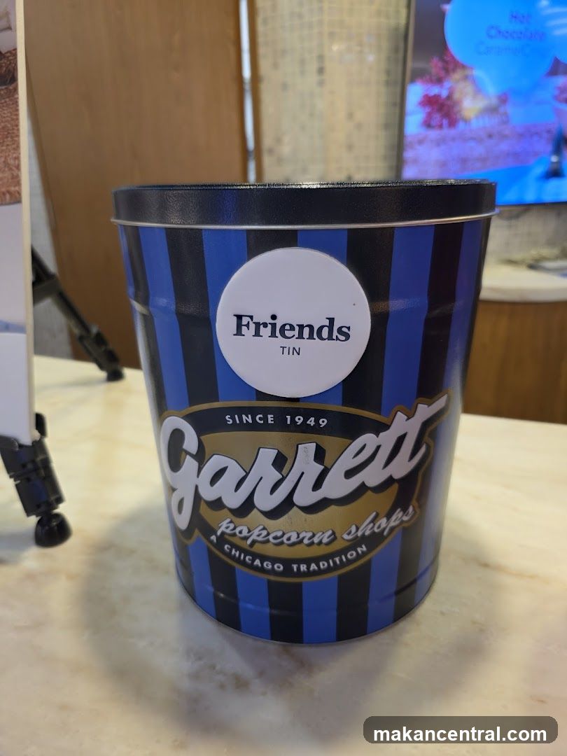 Garrett Popcorn Shops Tin