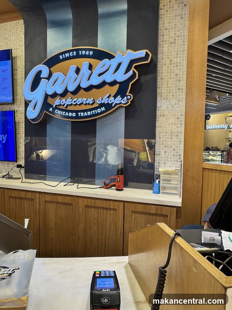 Garrett Popcorn Shops interior counter area
