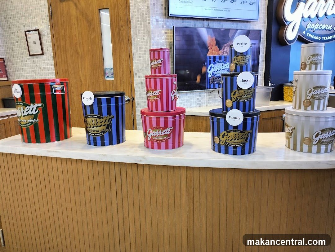 Garrett Popcorn Shop Interior Display