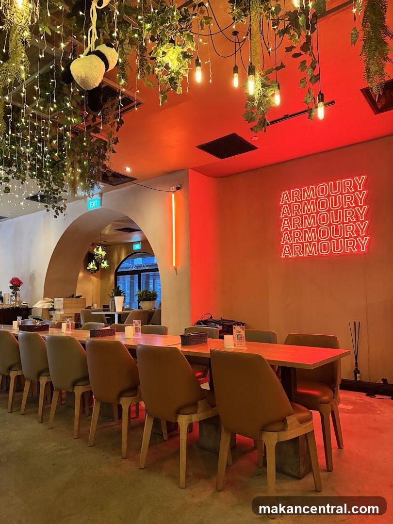 Interior of a restaurant or café