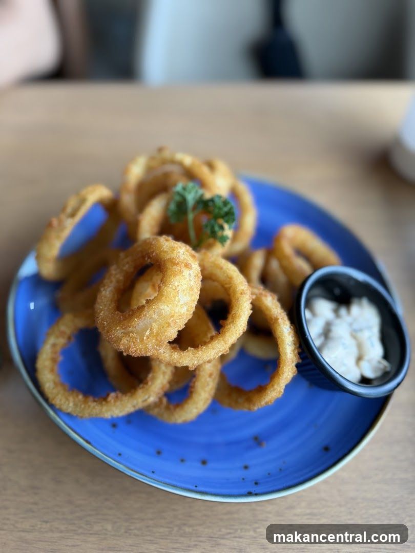 Onion Rings with Dip