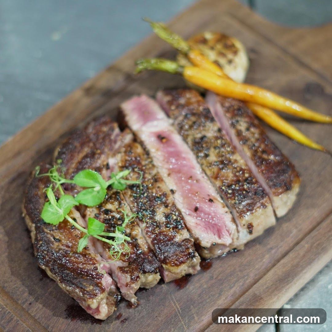 Grilled Steak with Vegetables