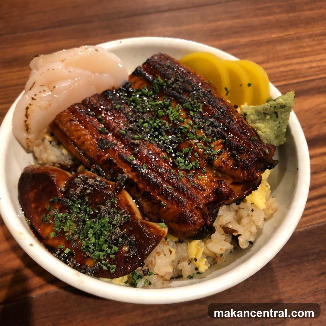 Bowl of Japanese-style rice bowl