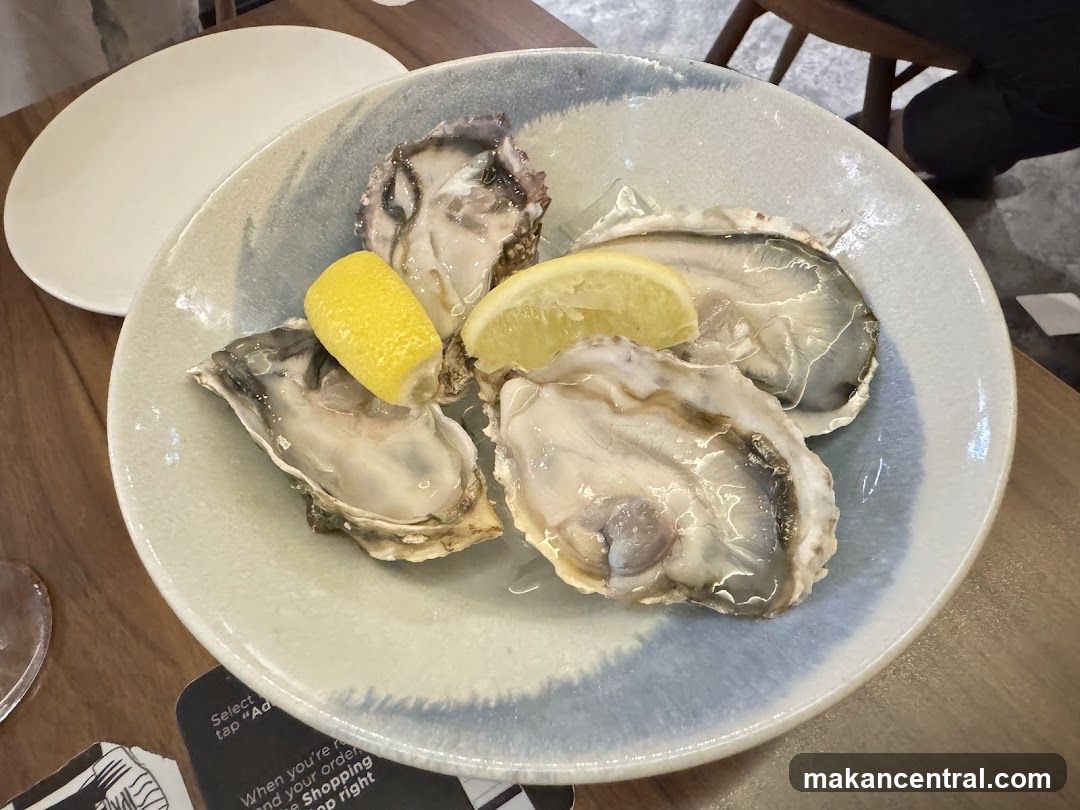 Oysters on a Plate