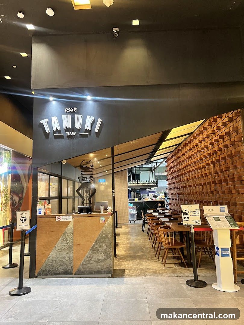 Tanuki Raw Restaurant Entrance