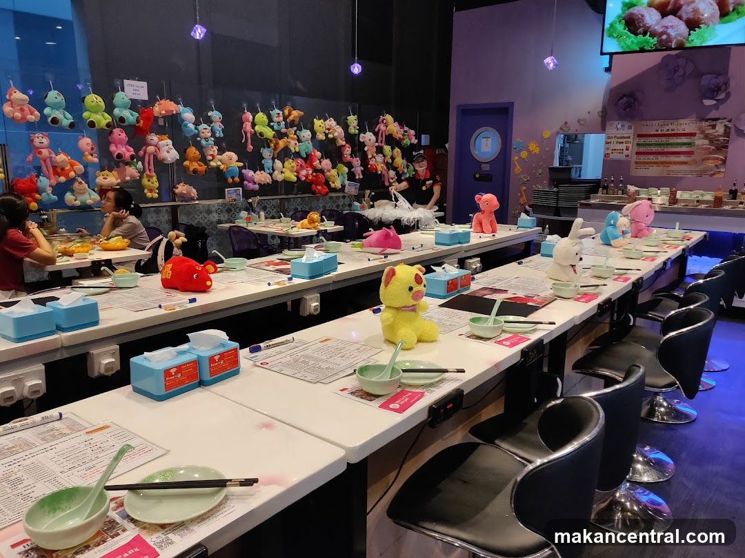 Restaurant Interior with Plush Decor
