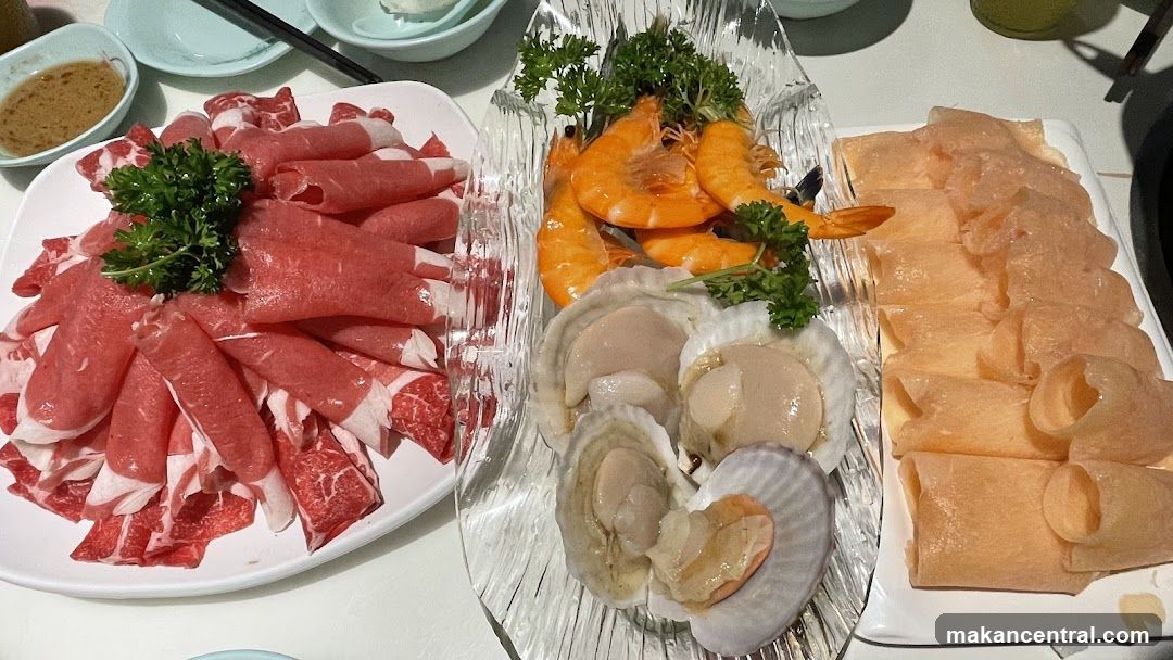 Hot Pot Ingredients Display