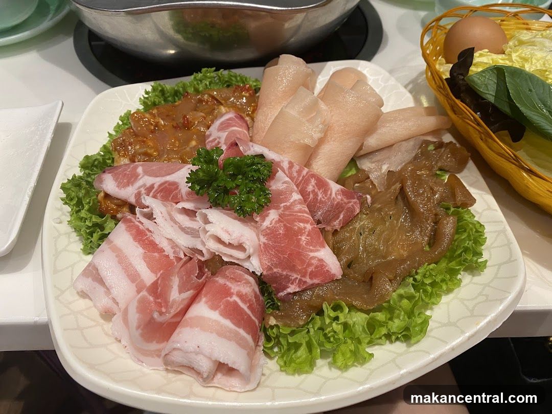 Hot Pot Ingredients Plate