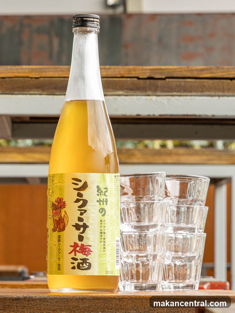 Sake Bottle and Glasses