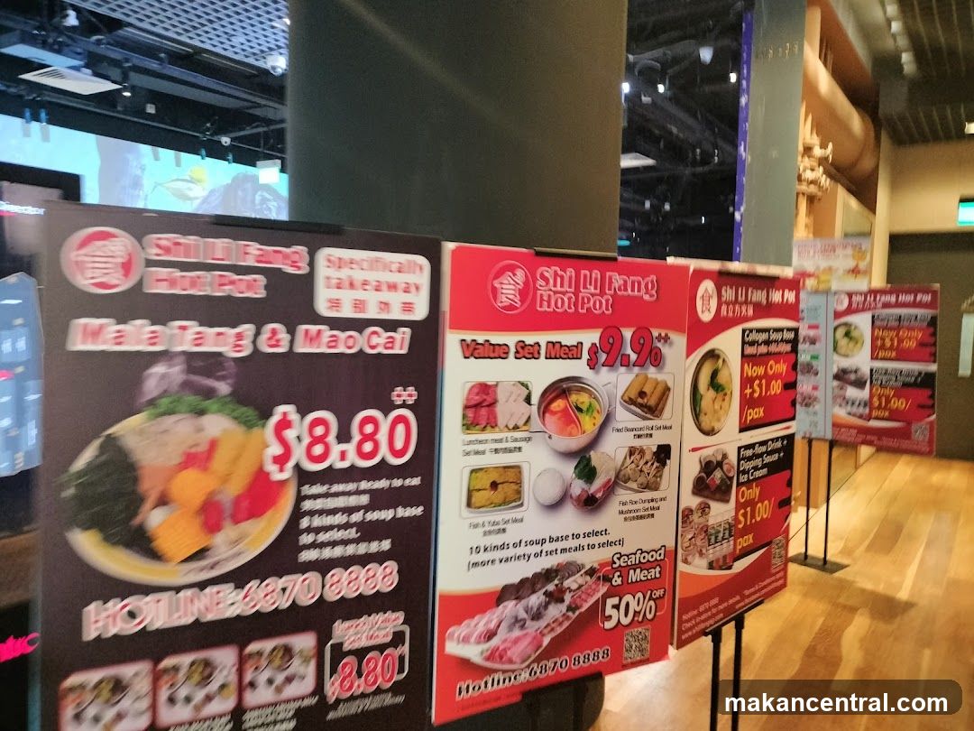 Shi Li Fang Hot Pot promotional boards