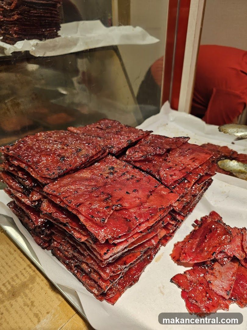 Display of Sliced Meat