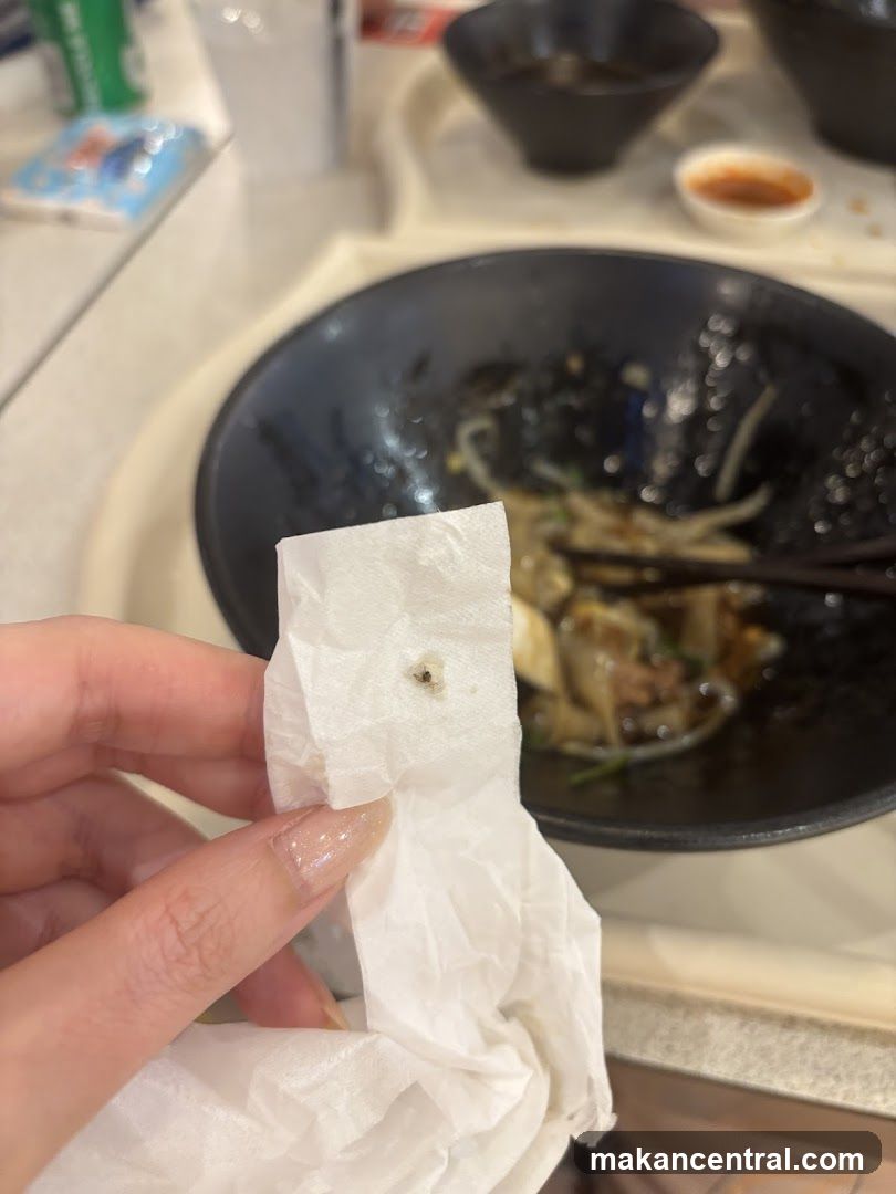 Food Incident at Restaurant