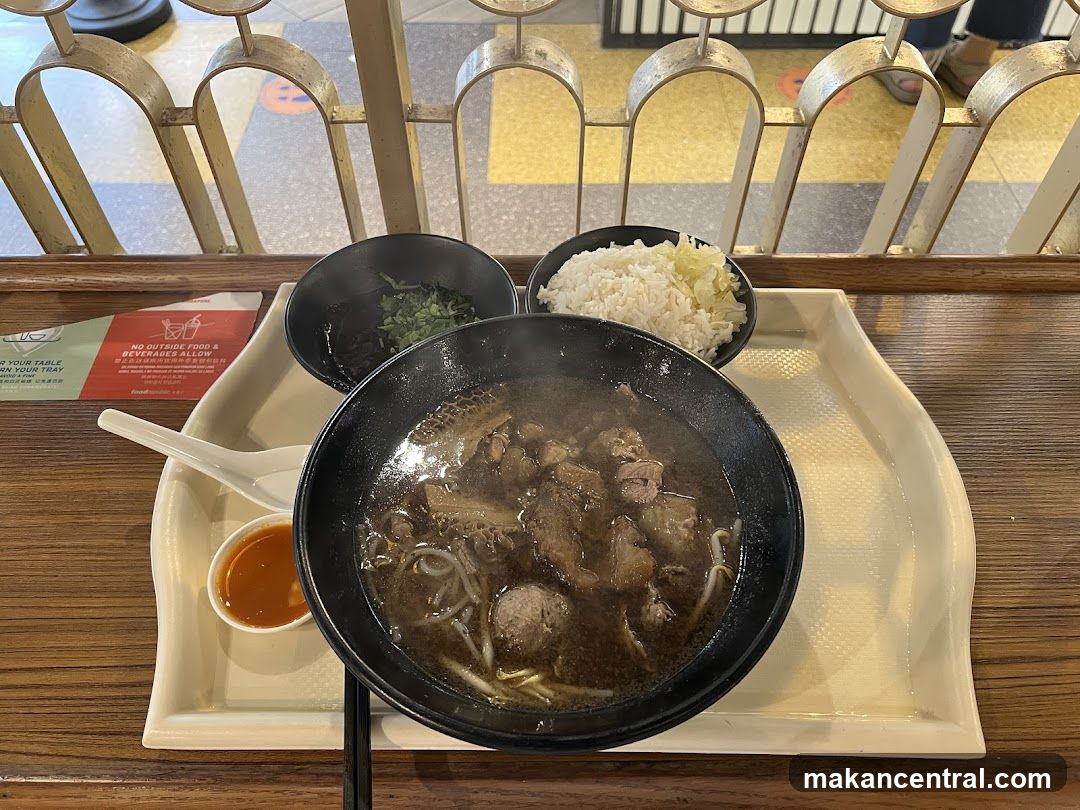 Food served on tray