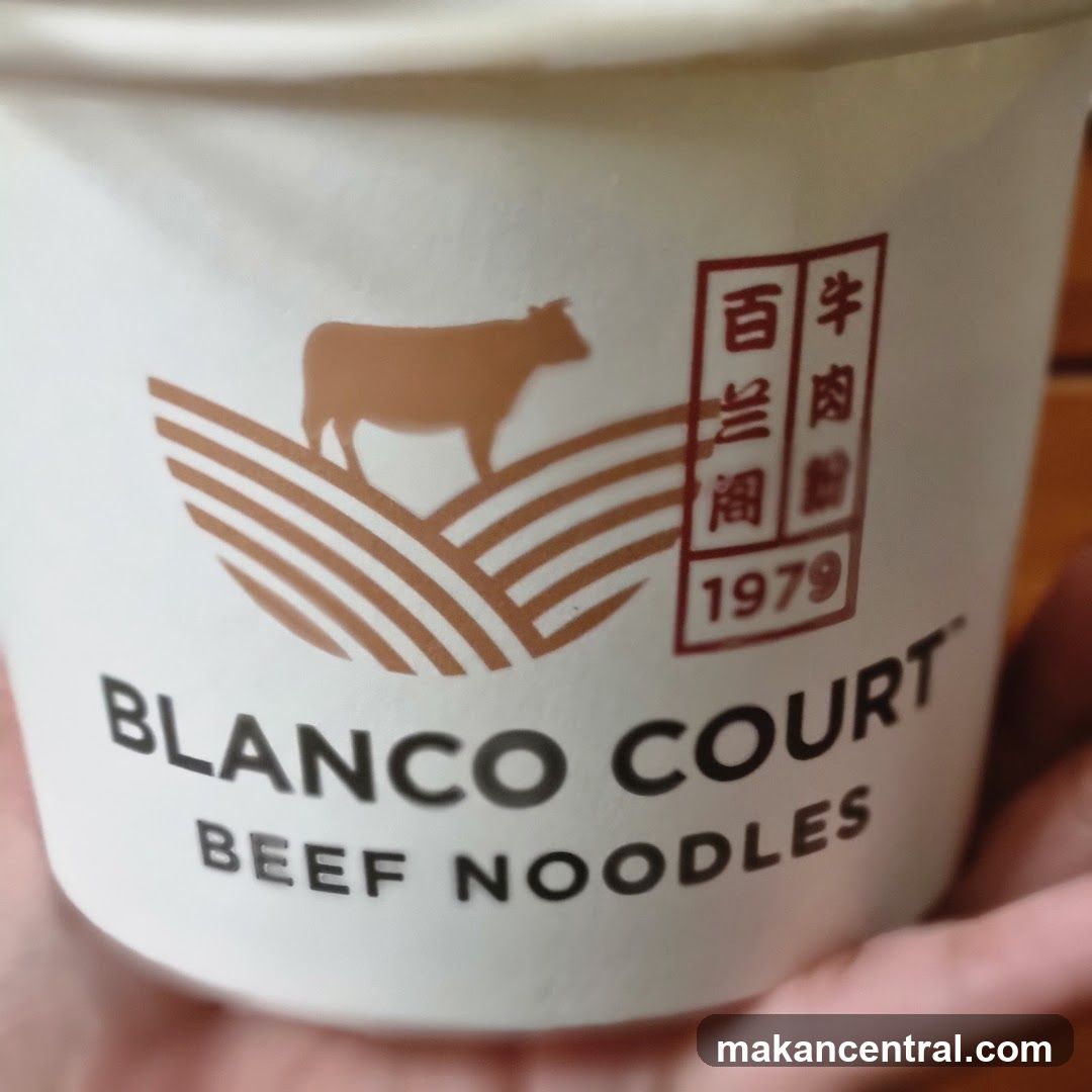 Blanco Court Beef Noodles Cup