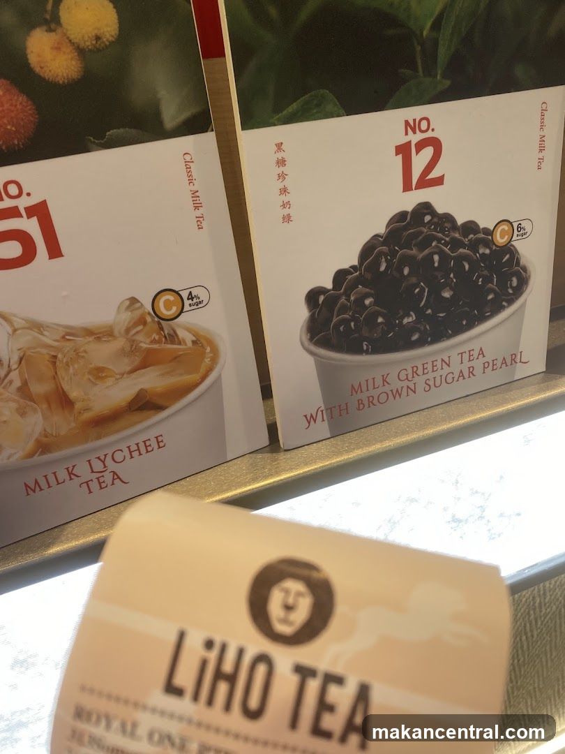 LiHO TEA Product Display