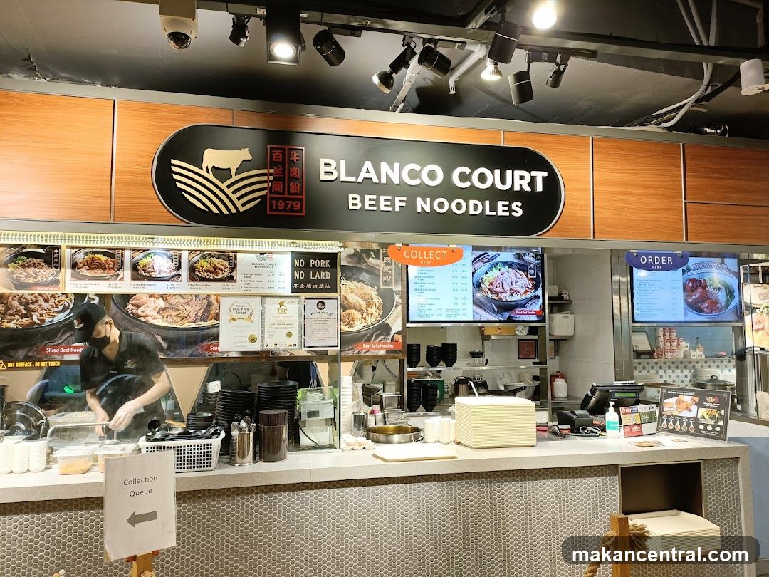 Blanco Court Beef Noodles counter