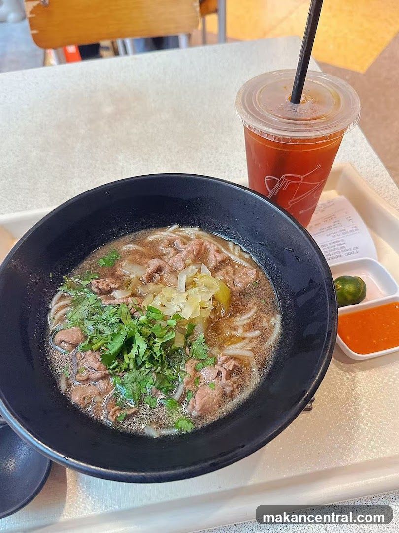 Food and Beverage on Tray