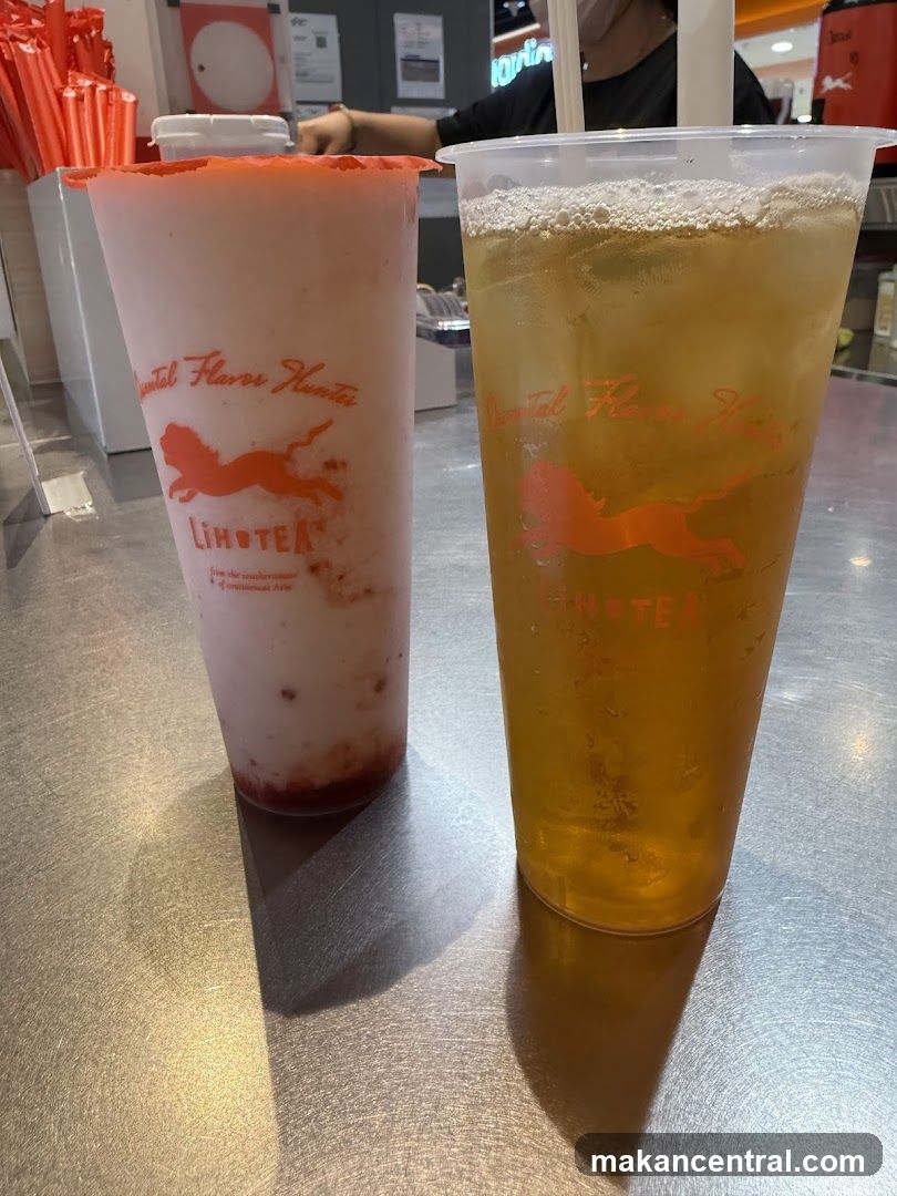 Two beverages at LiHOTEA