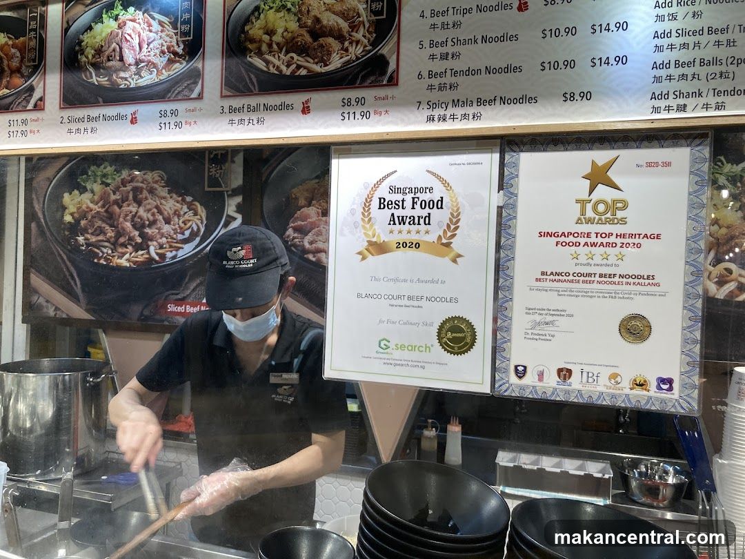 Blanco Court Beef Noodles storefront