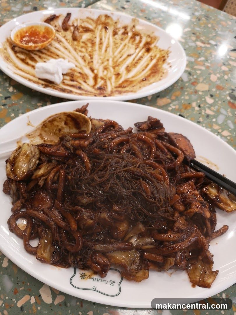 Food on table