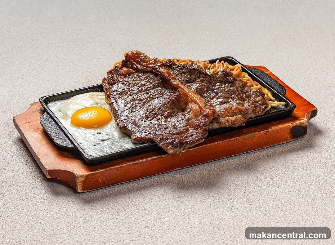 Steak and Egg Dish