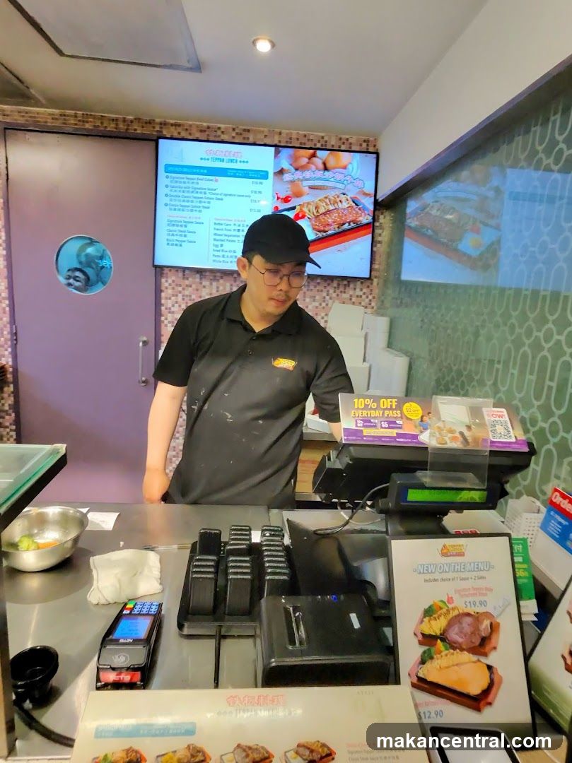 Restaurant Counter Area