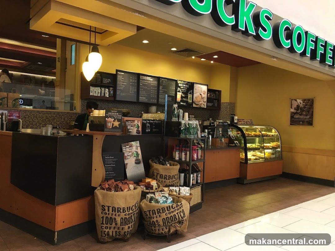 Starbucks Coffee Shop Interior