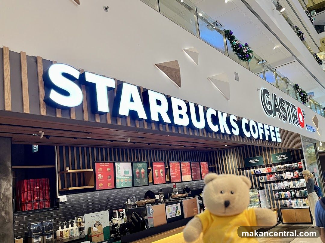 Starbucks Coffee storefront interior view