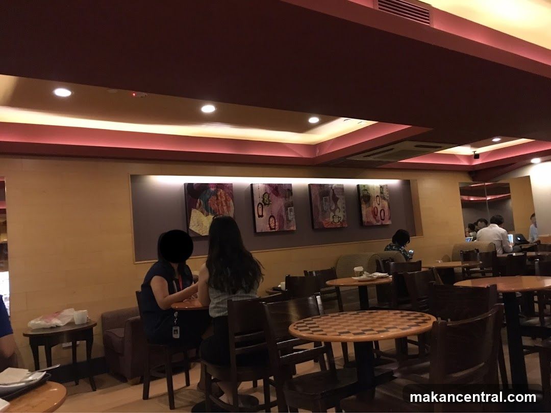 Interior of a café