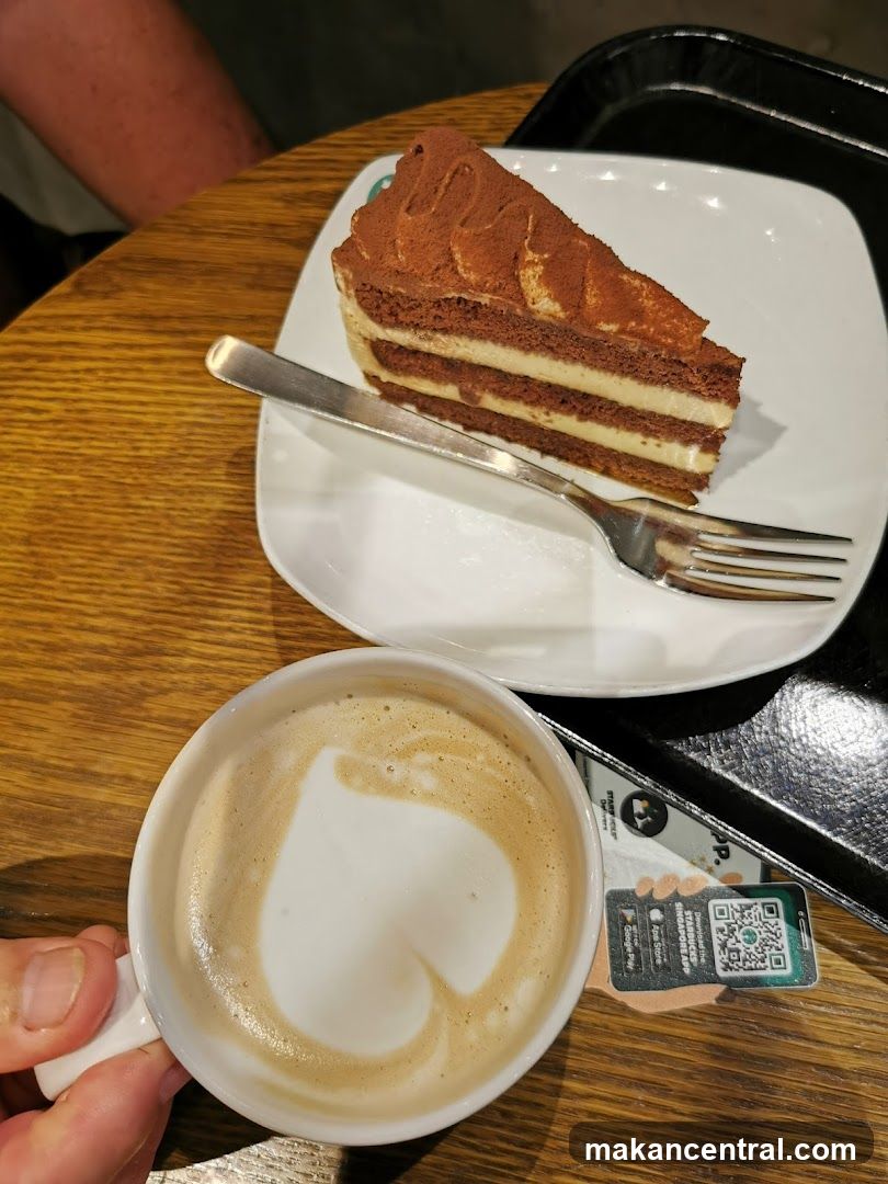 Coffee and Cake at Café