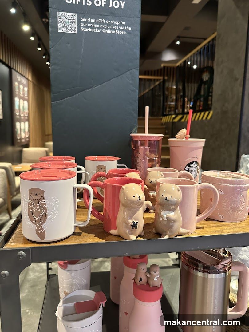 Starbucks Branded Merchandise Display
