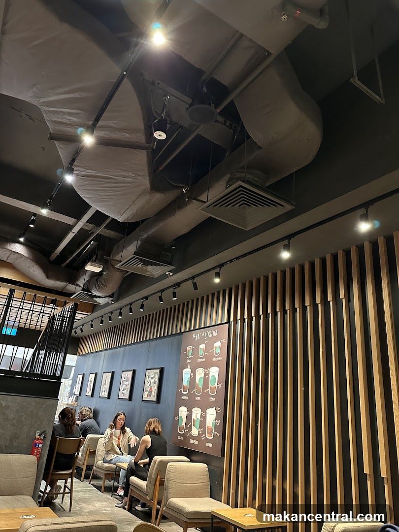 Interior of a café