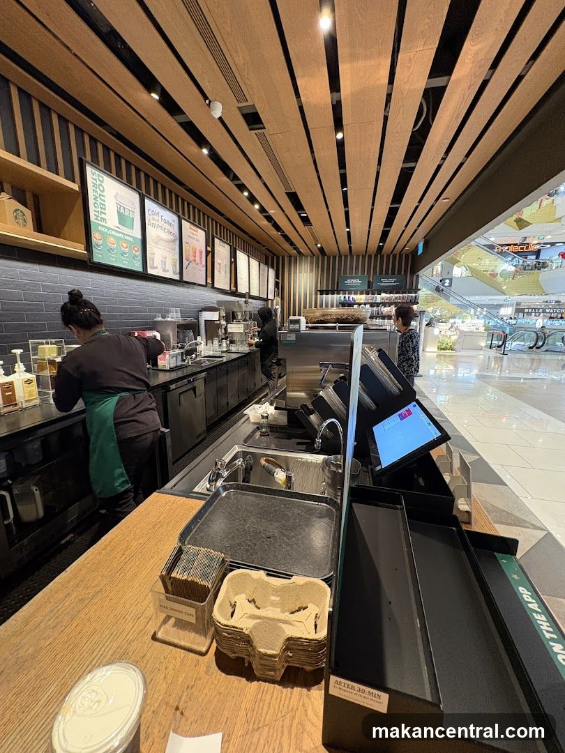 Starbucks Counter Interior