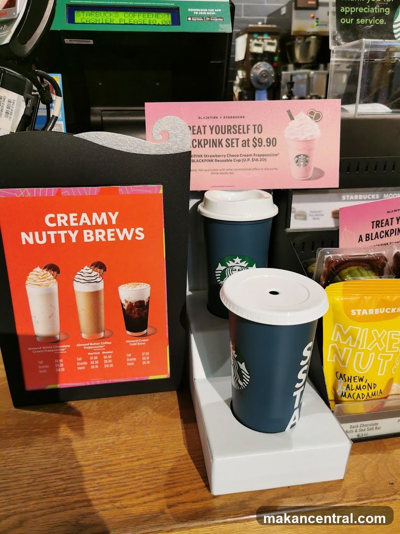 Starbucks promotional display