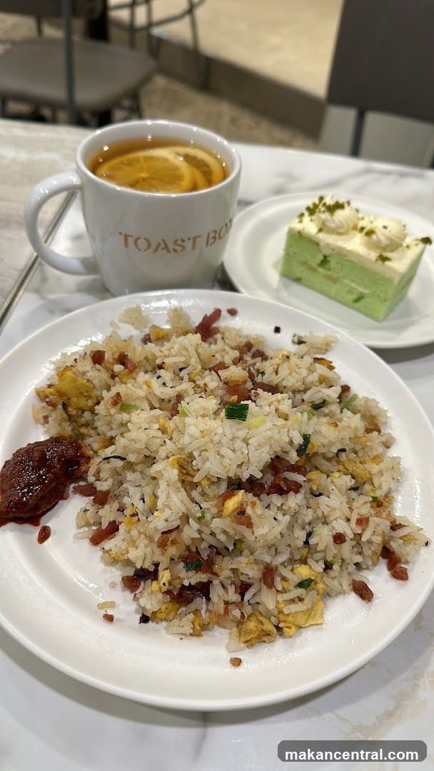 Table Setting at Toast Box