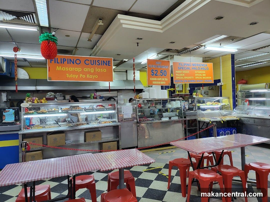 Filipino Cuisine Stall Interior
