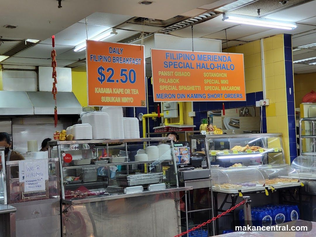 Filipino Food Stall Interior