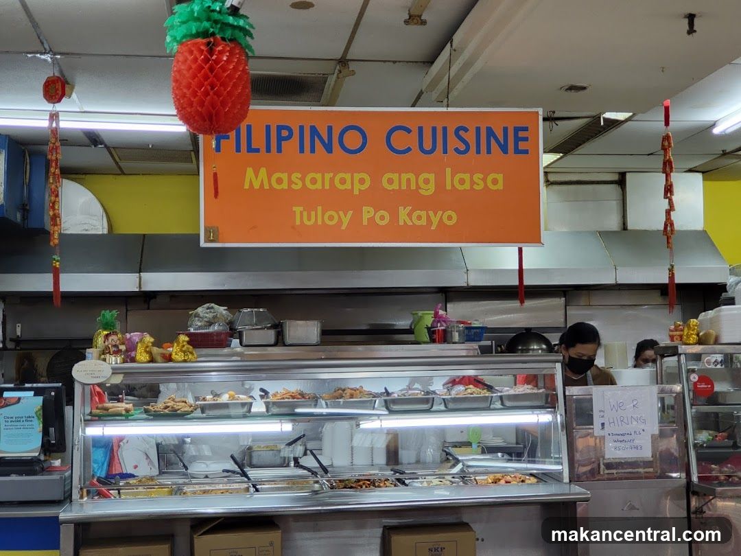Filipino Cuisine Stall Interior