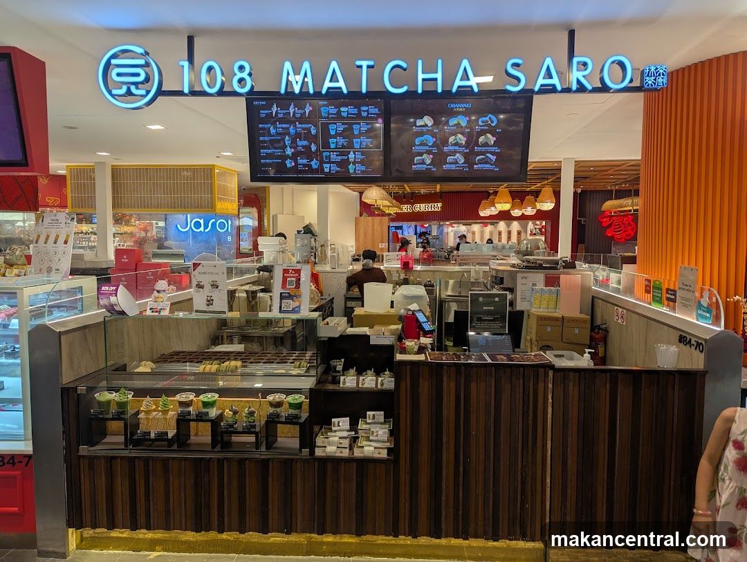 108 MATCHA SARO storefront interior