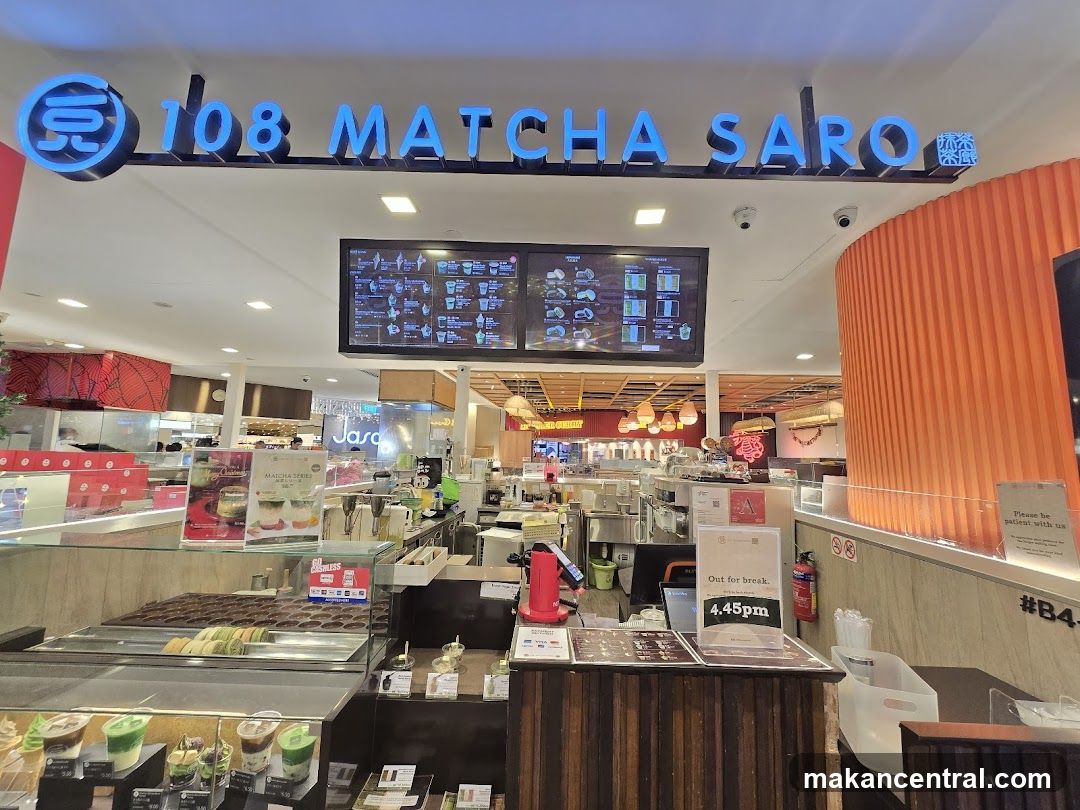 108 MATCHA SARO storefront interior