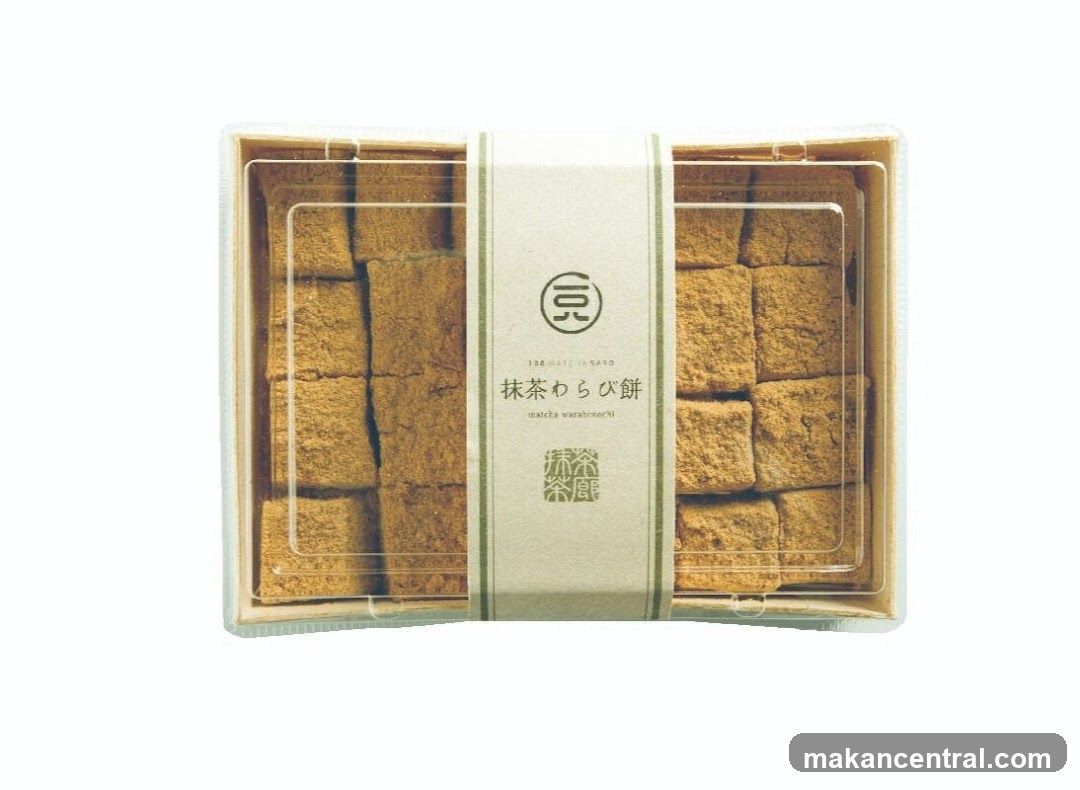 Matcha Wafu Cake Packaging