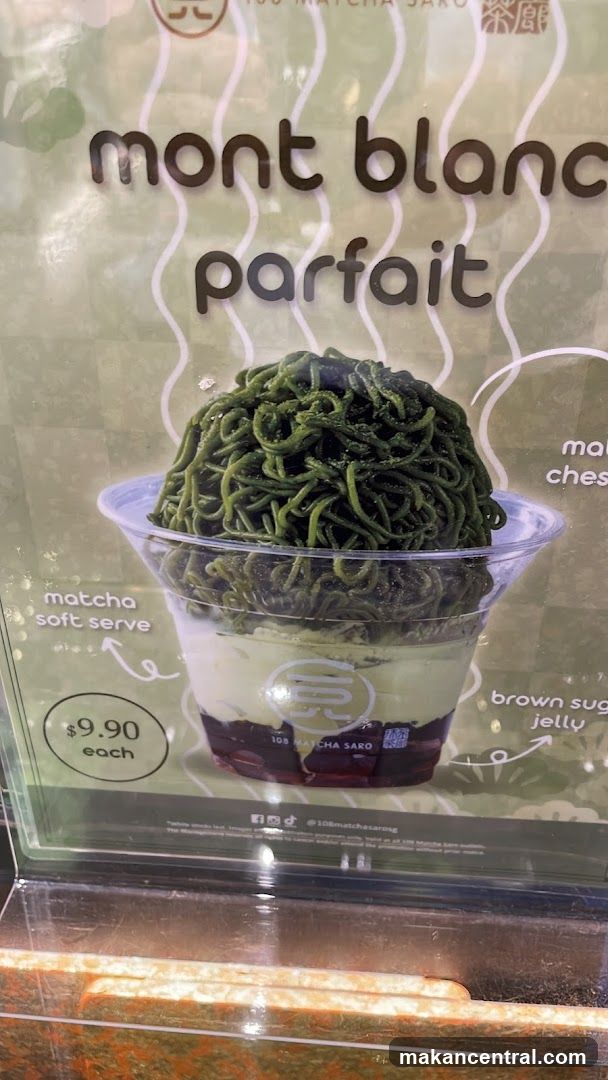 Matcha Parfait Advertisement