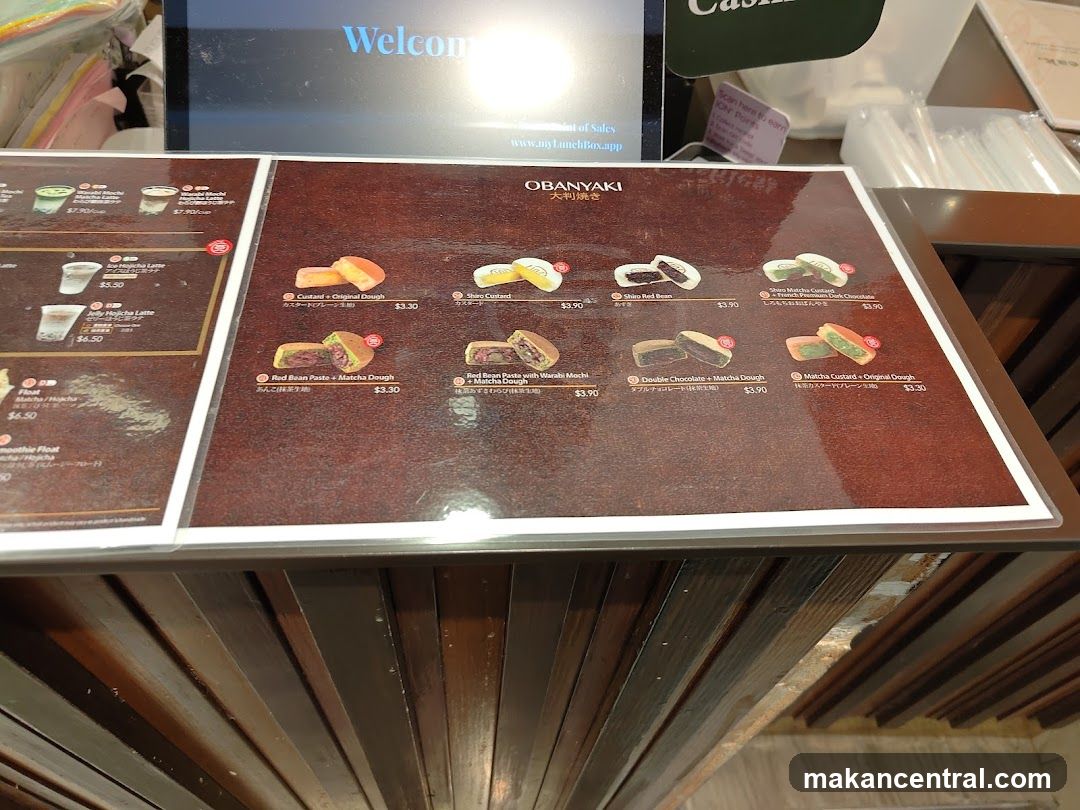 OBANYAKI Menu Board